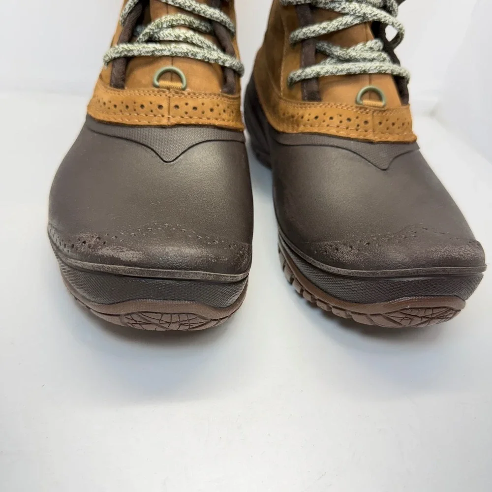 The North Face Shellista Boots Womens 9 Lace Luxe Brown Waterproof NF00CVX2